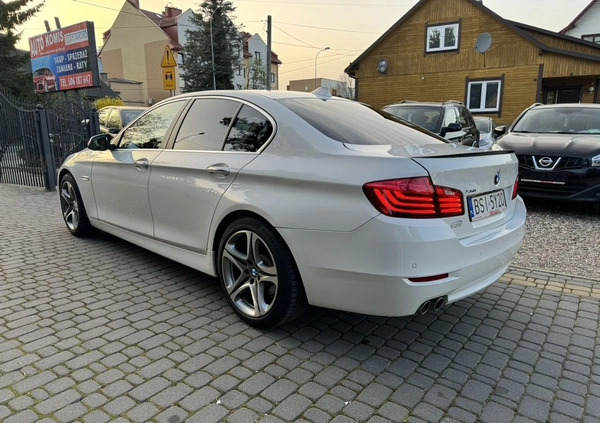 BMW Seria 5 cena 74900 przebieg: 297200, rok produkcji 2014 z Siemiatycze małe 67